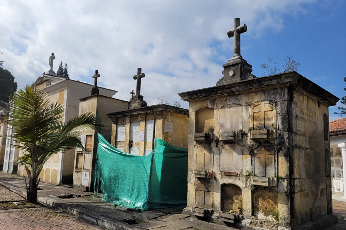 Imágen de cementerio en Bogotá